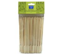 PME LSK185 Bamboo Paddle Skewers 18cm, Pack of 100, Brown