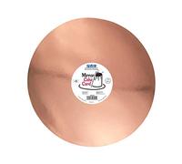 PME Mirror Cake Card - Round - Metallic Rose Gold - Pack of 3