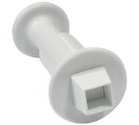 PME MS158 Square Plunger Cutter, Small Size, 6 mm, White