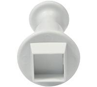 PME MS159 Square Plunger Cutter, Medium Size, 10 mm, White