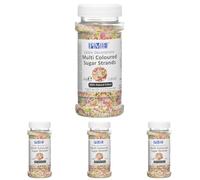 PME Multi Coloured Sugar Strands 80 g (Pack of 4)