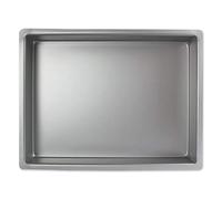 PME OBL11153 Aluminium Oblong Cake Pan 11 x 15 x 3-Inch Deep , Silver