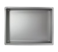PME OBL12164 Aluminium Oblong Cake Pan 12 x 16 x 4-Inch Deep Silver