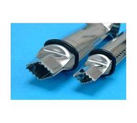 PME Open Vee Serrated Crimpers, Large and Small Sizes, Set of 2