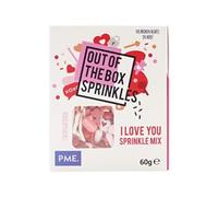 PME Out the Box Sprinkle Mix, I love you