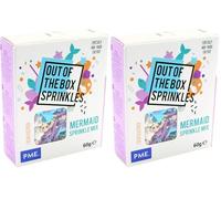 PME Out the Box Sprinkle Mix, Mermaid (Pack of 2)