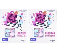 PME Out the Box Sprinkle Mix, Unicorn (Pack of 2)