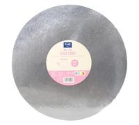 PME Pack of 5 Round Cake Cards, Silver (12" / 30cm)