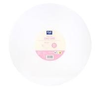PME Pack of 5 Round Cake Cards, White (12" / 30cm)