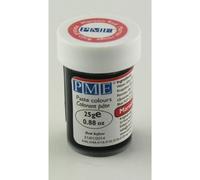 PME Paste Colours For Baking & Icing 25g Tub (Maroon Red)