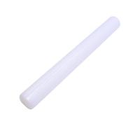 PME PP86 Non-Stick Polyethylene Rolling Pin 23 cm (9-Inches), White | Hygienic non-stick surface ensures smooth dough release while the 9-inch length is ideal for smaller, precise icing tasks.