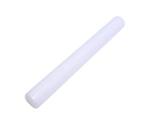 PME PP86 Non-Stick Polyethylene Rolling Pin 23 cm (9-Inches), White | Hygienic non-stick surface ensures smooth dough release while the 9-inch length is ideal for smaller, precise icing tasks.