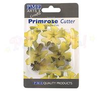 PME PR261 Stainless Steel Primrose Flower Petal Cutters, Set of 3, Silver, 3 x 1.2 x 3.8 cm
