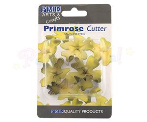 PME PR261 Stainless Steel Primrose Flower Petal Cutters, Set of 3, Silver, 3 x 1.2 x 3.8 cm