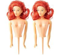 PME Redhead Doll Pick, 6.5 x 4 x 17.8 cm, Red (Pack of 2)
