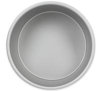 PME RND082 Anodised Aluminium Round Cake Pan 8 x 2-Inch Deep , Silver