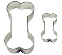 PME SC608 Bone Cokie & Cake Cutter, Silver, Standars