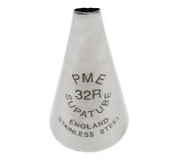 PME Seamless Stainless Steel Medium Ribbon Supatube No. 32R, Silver