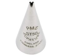 PME Seamless Stainless Steel Small Leaf Supatube no. 50, Silver, 1.72 x 1.72 x 3.5 cm