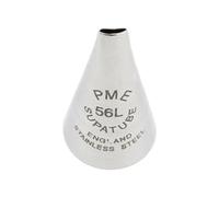 PME Seamless Stainless Steel Small Petal Supatube for Left Handed Use no. 56L, Silver, 1.72 x 1.72 x 3.5 cm