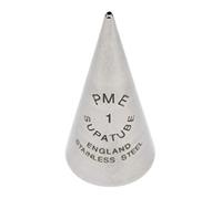 PME Seamless Stainless Steel Supatube Writer No. 1,1.72 x 1.72 x 3.5 cm, Silver