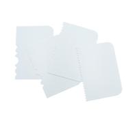 PME Side Scrapers Patterned Edge Plastic (4 Pack)