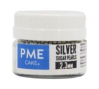 PME Silver Sugar Pearls 2.3mm