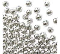 PME Silver Sugar Pearls (25g), 6mm diameter, Edible Cake Icing Decorations