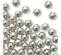 PME Silver Sugar Pearls (25g), 8mm diameter, Edible Cake Icing Decorations