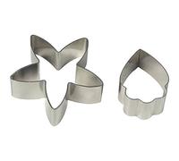 PME Stainless Steel Cymbidium Orchid Petal Cutters, Small Size, Set of 2