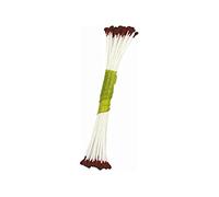 PME Stamens for Sugar Flowers Fine Plain Burgundy (Pack of 50)