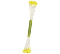 PME Stamens for Sugar Flowers Medium Pearl Lemon Yellow (Pack of 50)