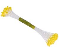 PME Stamens for Sugar Flowers Medium Plain Lemon Yellow (Pack of 50)