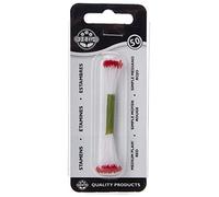 PME Stamens for Sugar Flowers Medium Plain Red (Pack of 50)
