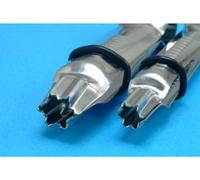 PME Star Serrated Crimpers, Large and Small Sizes, Set of 2