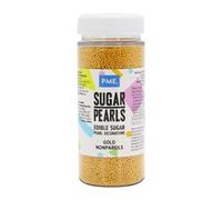 PME Sugar Pearls Nonpareils 100g - Gold