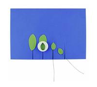 PME Veined Rolling Out Board Small Size 25 x 17 cm, Blue