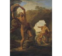 PMEFGJDPE Famous Art Picture Poster Picture Acis and Galatea by Pompeo Girolamo Batoni Colorful Art Print for Home Decor 60x90cm