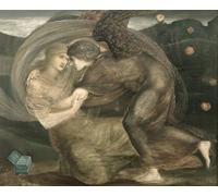 PMEFGJDPE Famous Art Picture Poster Picture Cupid and Psyche by Edward Burne Jones Colorful Art Print for Home Decor 60x90cm