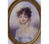 PMEFGJDPE Famous Art Picture Poster Picture Grand Duchess Catherine Pavlovna of Russia by Jean Baptiste Isabey Colorful Art Print for Home Decor 60x90cm