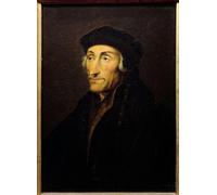 PMEFGJDPE Famous Art Picture Poster Picture Portrait of Erasmus of Rotterdam Desiderius Erasmus Roterdamus by Hans Holbein the Younger Colorful Art Print for Home Decor 60x90cm