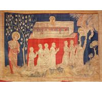 PMEFGJDPE Famous Art Picture Poster Picture Souls of the Martyrs From the Apocalypse of Angers by Nicolas Bataille Colorful Art Print for Home Decor 60x90cm
