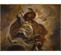 PMEFGJDPE Famous Art Picture Poster Picture St Athanasius by Peter Paul Rubens Colorful Art Print for Home Decor 60x90cm