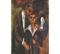 PMEFGJDPE Famous Art Picture Poster Picture Still Life with Duck and Snipe by Ernst Ludwig Kirchner Colorful Art Print for Home Decor 60x90cm