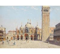 PMEFGJDPE Famous Art Picture Poster Picture the Campanile Venice by Antonietta Brandeis Colorful Art Print for Home Decor 60x90cm