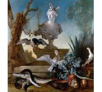 PMEFGJDPE Famous Art Picture Poster Picture the Four Continents Asia by Jean Baptiste Oudry Colorful Art Print for Home Decor 60x90cm