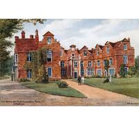 PMEFGJDPE Famous Art Picture Poster Picture the Mansion Christchurch Park Ipswich by Alfred Robert Quinton Colorful Art Print for Home Decor 60x90cm