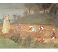 PMEFGJDPE Famous Art Picture Poster Picture the Miracles of St Clare of Assisi Detail of St Clare Blessing the Harvest by Famous Artist Colorful Art Print for Home Decor 60x90cm