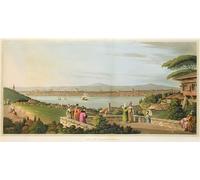 PMEFGJDPE Famous Art Picture Poster Picture View of Constantinople From Views in the Ottoman Dominions by Mayer Colorful Art Print for Home Decor 60x90cm