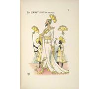 PMEFGJDPE Famous HD Canvas Art Canvas Wall Artwork a Sultan One of the Wedding Guests by Walter Crane Classic Wall Decor for Home Decor 60x90cm